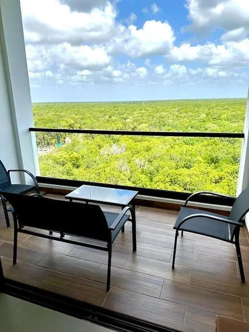 Ferienwohnung Penthouse Con Jacuzzi Y Panoramicas De Selva Playa del Carmen Mexiko